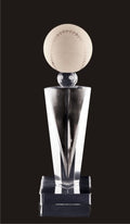 Elegante Baseball Crystal Trophy Award