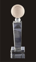 Tower Baseball Crystal Trophy Award