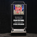 Retro Drama Acrylic Full-Color Trophy - Movie Popcorn