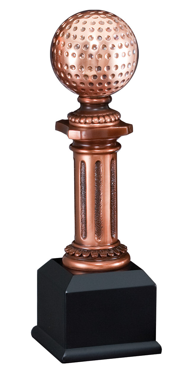 "Tee" Copper Resin Sculpture