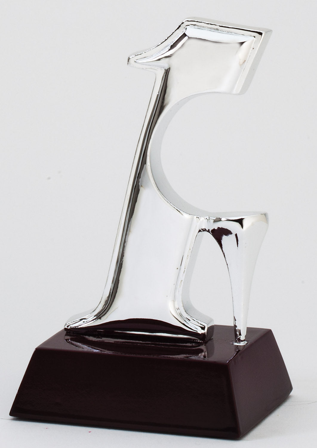 Silver "Hole In One" Golf Ball Holder Trophy - 5 1/4"