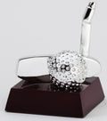 Silver "Putter" Golf Resin Trophy Award - 4-1/2"