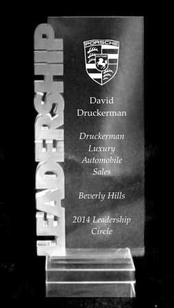 Acrylic Leadership Billboard Trophy Award