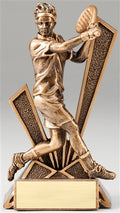 Male Tennis Checkmate Bronze Resin Trophy Award - 6 1/2"