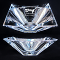 Origami Crystal Bowl - 11''  Wide
