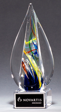 Color Crystal White Flame