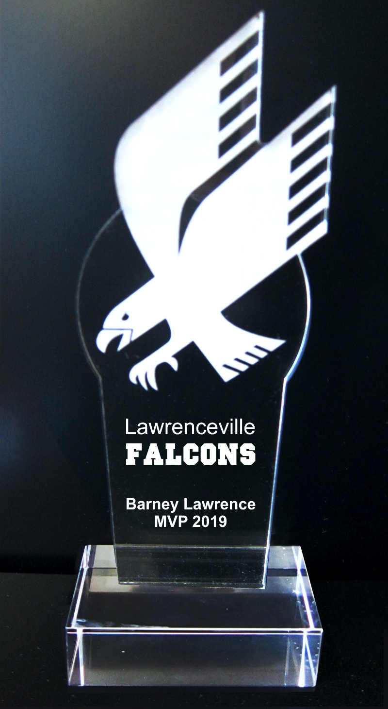 Acrylic Falcon Trophy Award