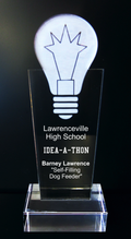 Acrylic Light Bulb Trophy Award
