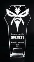 VALUE LINE Hornet - Bee Acrylic Mascot Trophy Award