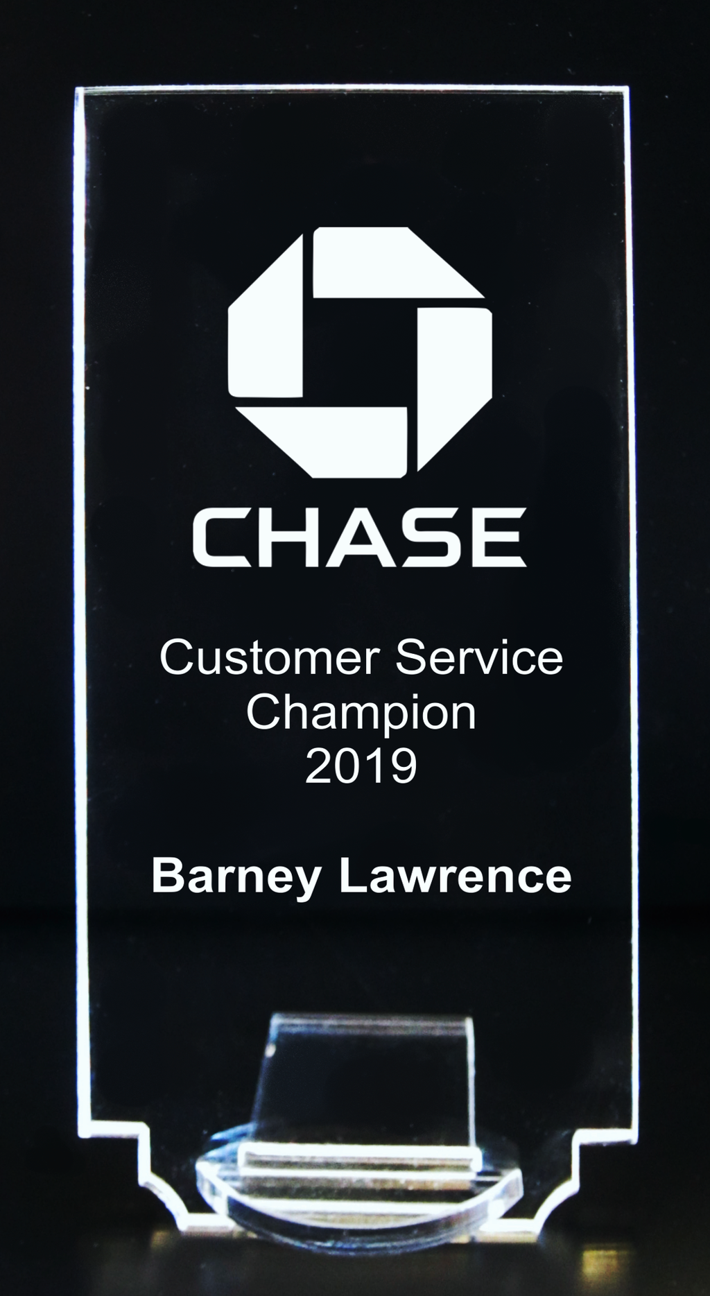 VALUE LINE Old Fashioned Acrylic Trophy Award