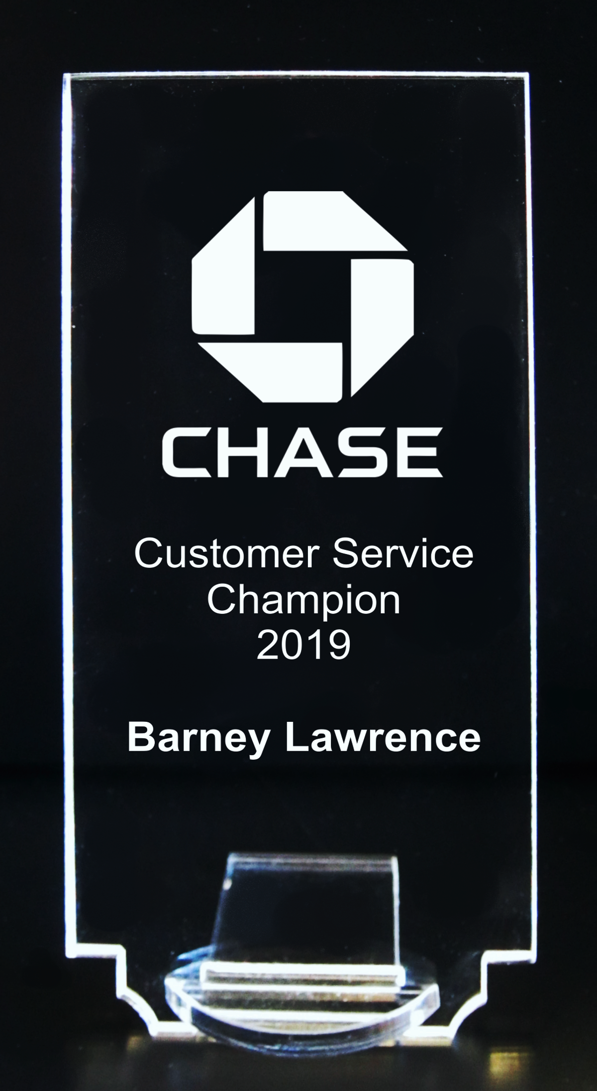 VALUE LINE Old Fashioned Acrylic Trophy Award