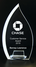 VALUE LINE Tear Drop Trophy Award