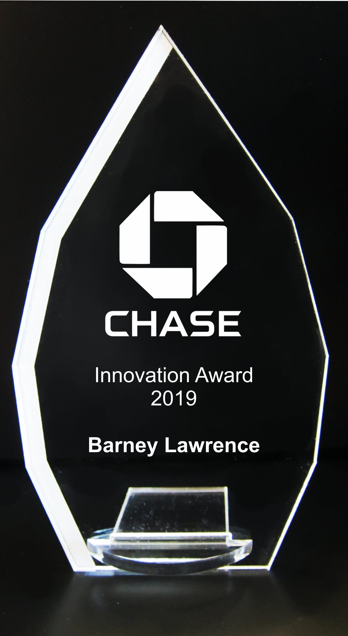 VALUE LINE Square Drop Trophy Award
