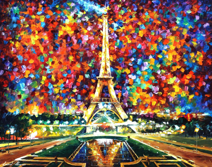 Paris of My Dreams by Leonid Afremov