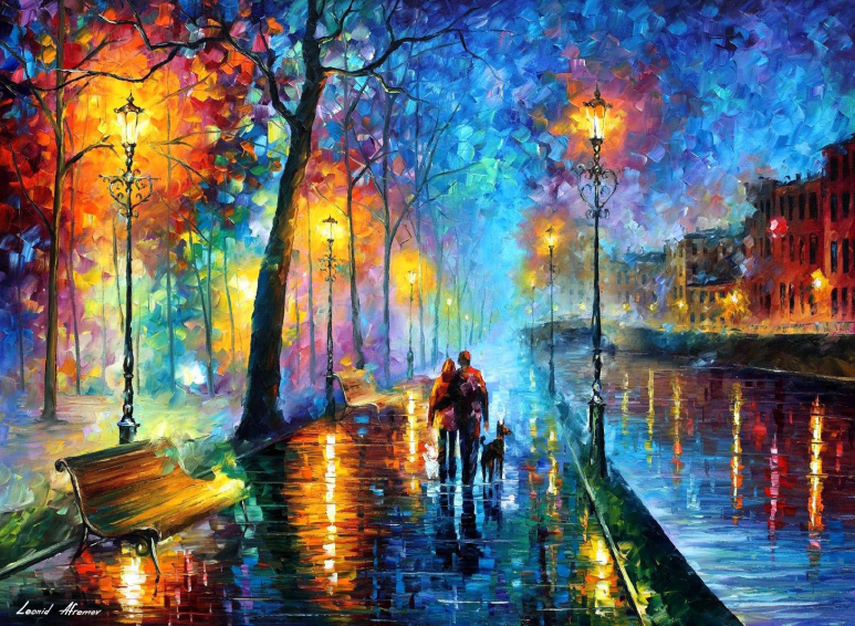 Melody of the Night by Leonid Afremov