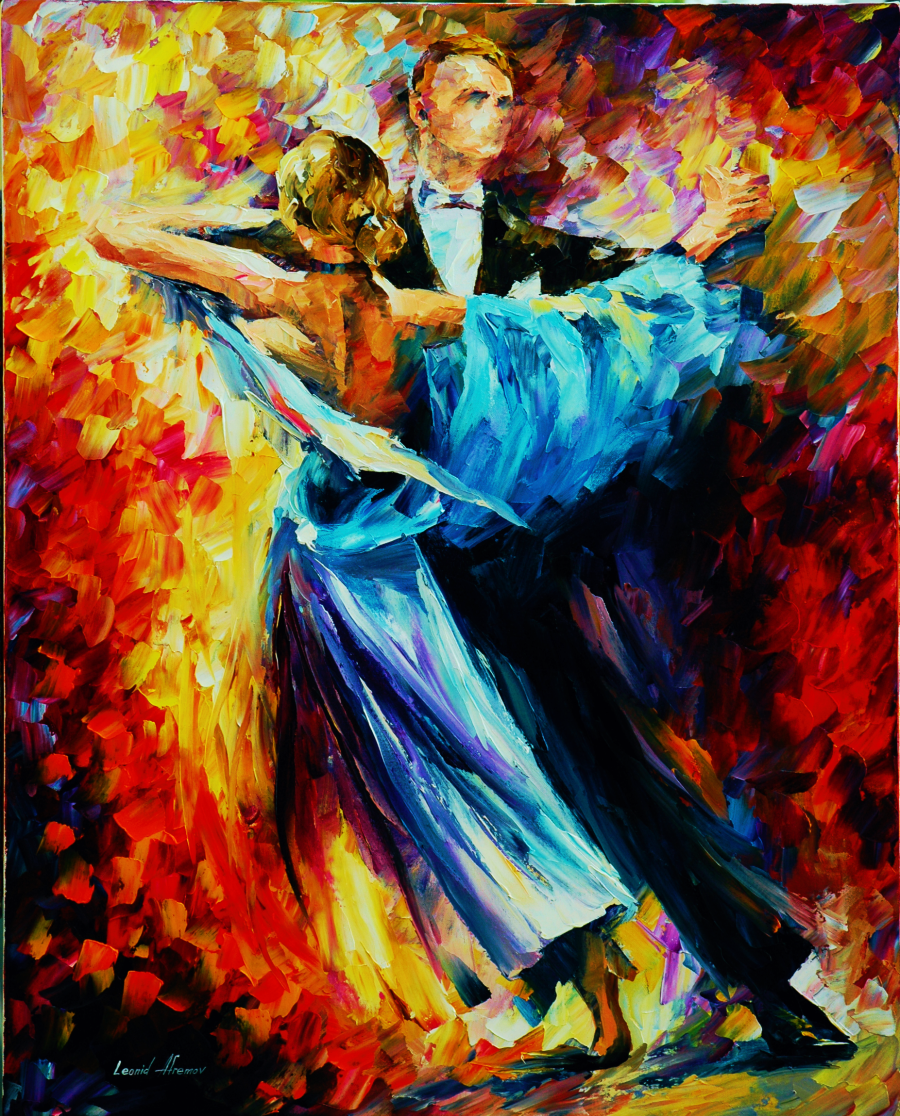 The Waltz by Leonid Afremov