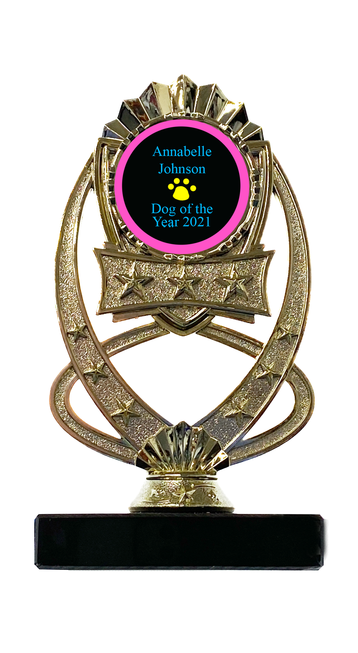 Single Figurine Trophy on Marble Base - 6"