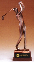 Stylized Smooth Golfer Trophy Award