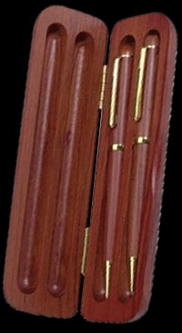 Rosewood Personalized Engraved Box for Pens & Pencils