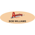 Acrylic Oval Full-Color Name Badges - 1.25" x 3.5