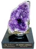 Purple Amethyst Geode Trophy Award - Small