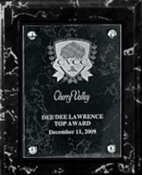 Black Marble Finish Plaque - Floating Engraved Acrylic Plate 