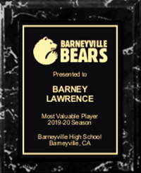 Black Marble Finish Plaque- Full Metal Plate