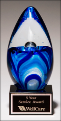 Color Crystal Blue White Egg