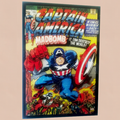 Captain America Madbomb 3D Acrylic Laser Cut Poster