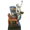 Bronze Fantasy Football Armchair Player Trophy Award - 13"