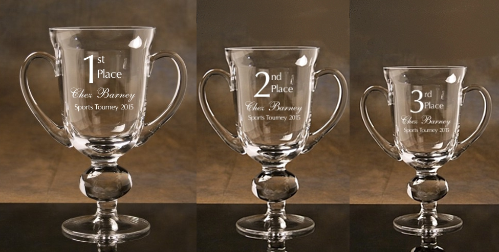Champion Crystal Cup Trophy Awards