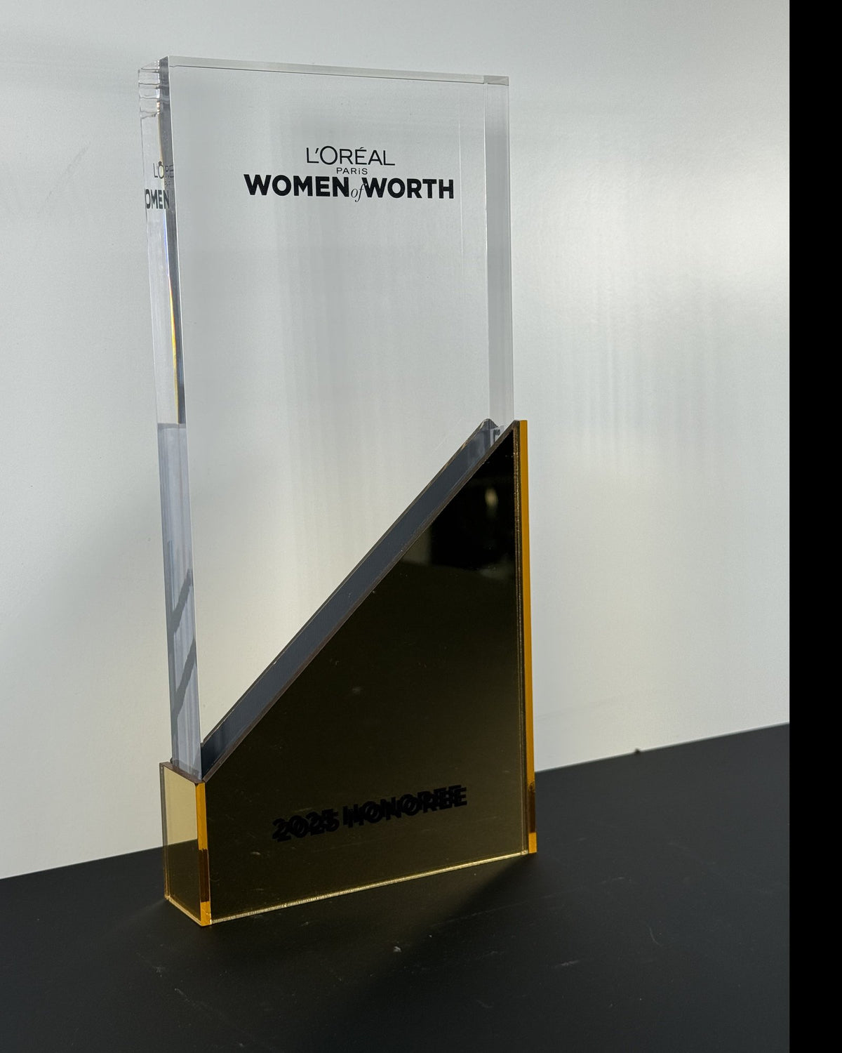 Gold Accent Honoree Award