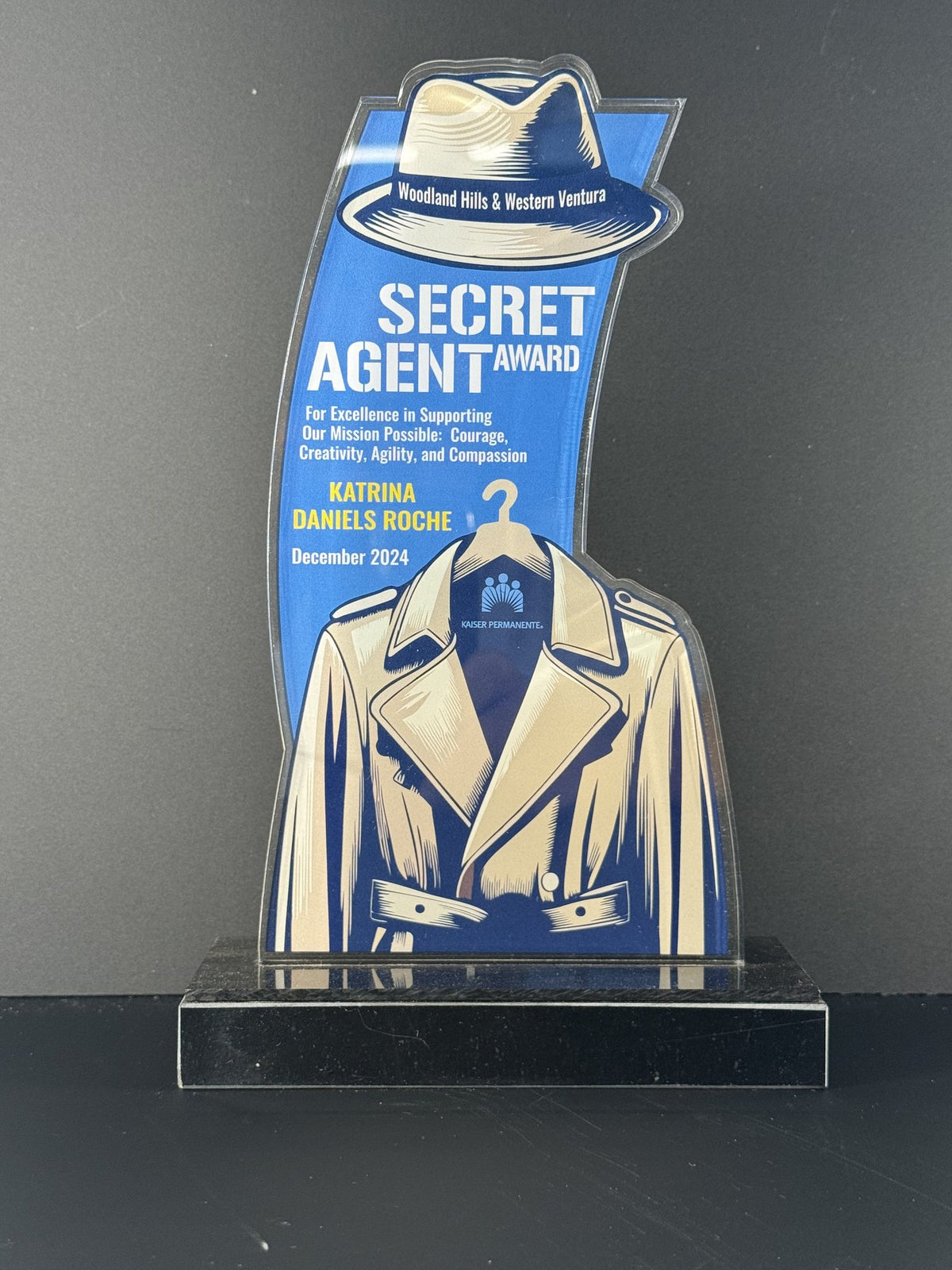 Secret Agent Award