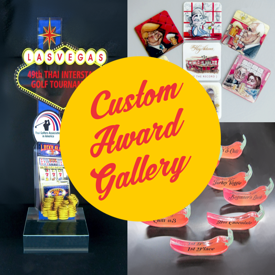 Custom Plastic Fabrication and Custom Trophy and Award Design
