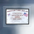 Custom Acrylic Certificate and Art Framing