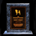 Marble-Finish Stand-Up Plaque - Full Metal Plate