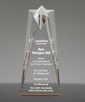 Gold Star Acrylic Trophy Award