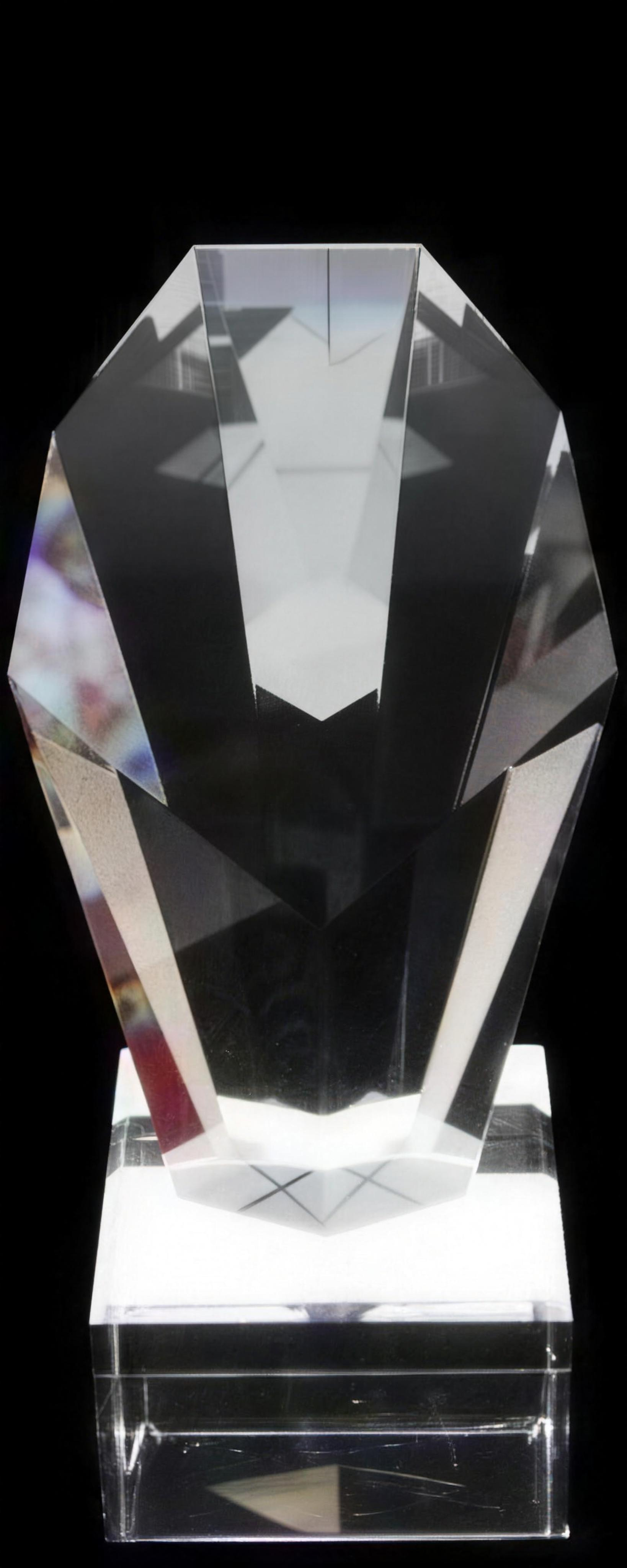 Crystal Jewel Tower Trophy Award