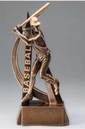 Baseball Ultra Action Bronze Resin Trophy Award