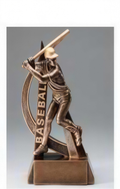 Baseball Ultra Action Bronze Resin Trophy Award