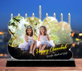 EXCLUSIVE!  "Light & Love" Custom Photo Menorah