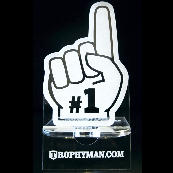 Acrylic #1 Mobile Cell Phone Stand Holder