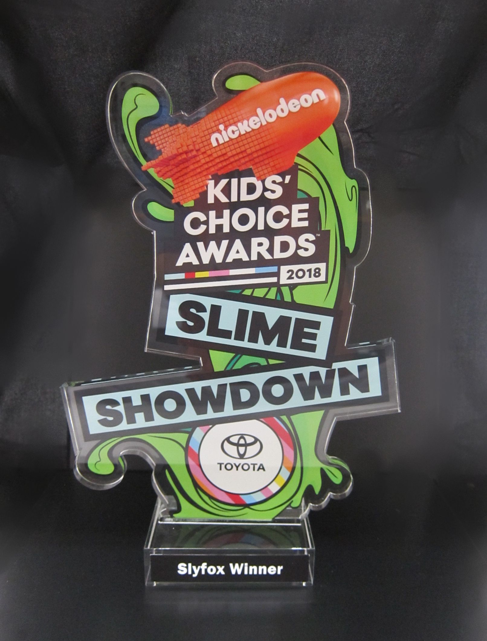 Custom Nickelodeon Trophy