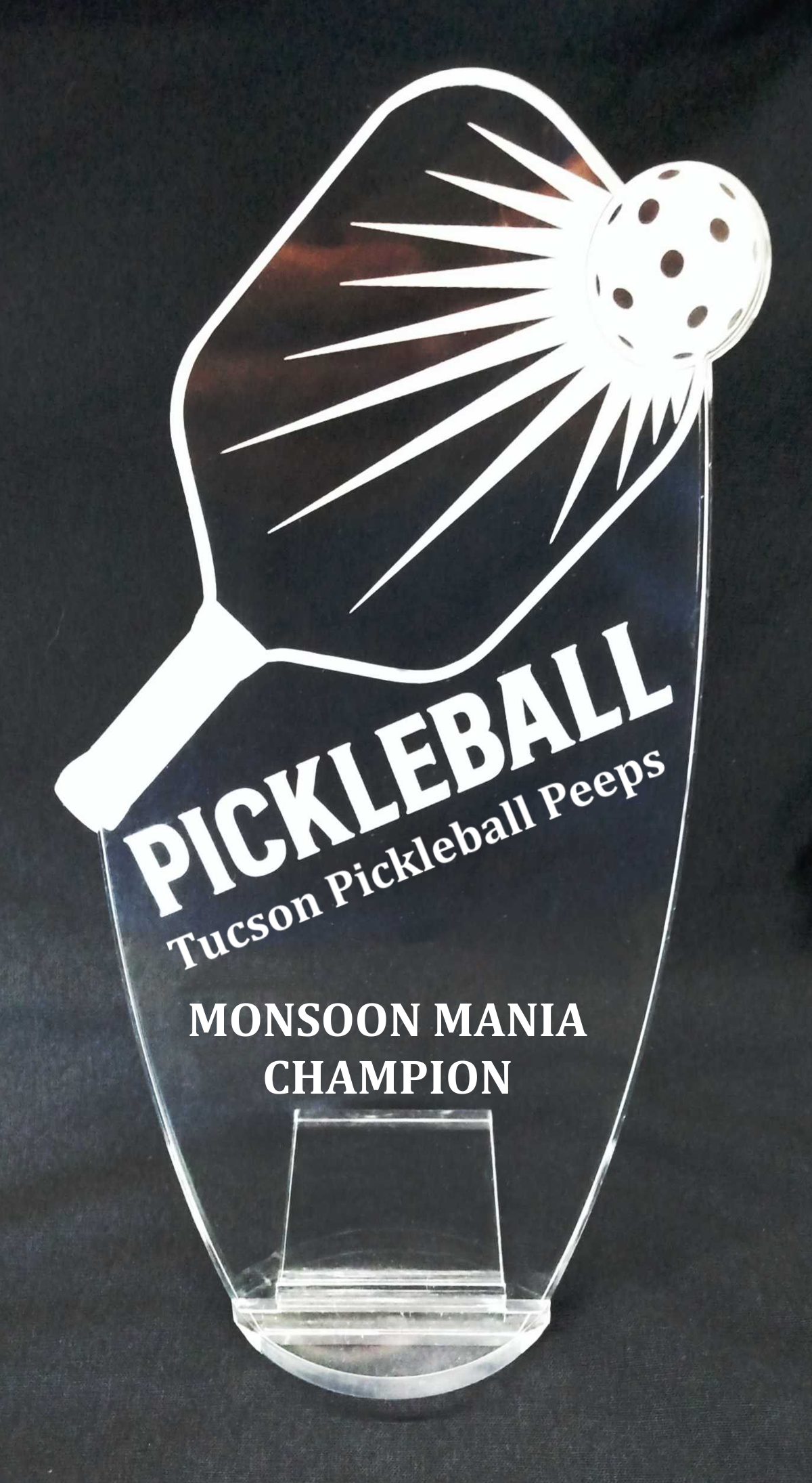 VALUE LINE Baseball Batter Acrylic Trophy Award