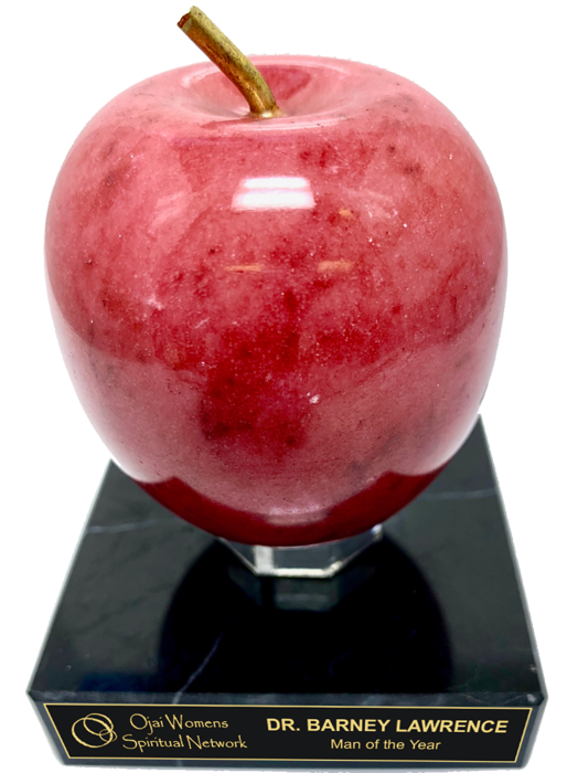 Rosestone Apple Onyx Trophy Award