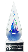 Natures Garden Art Glass Trophy Award 