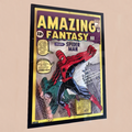 Amazing Fantasy Spider Man 3D Acrylic Laser Cut Poster