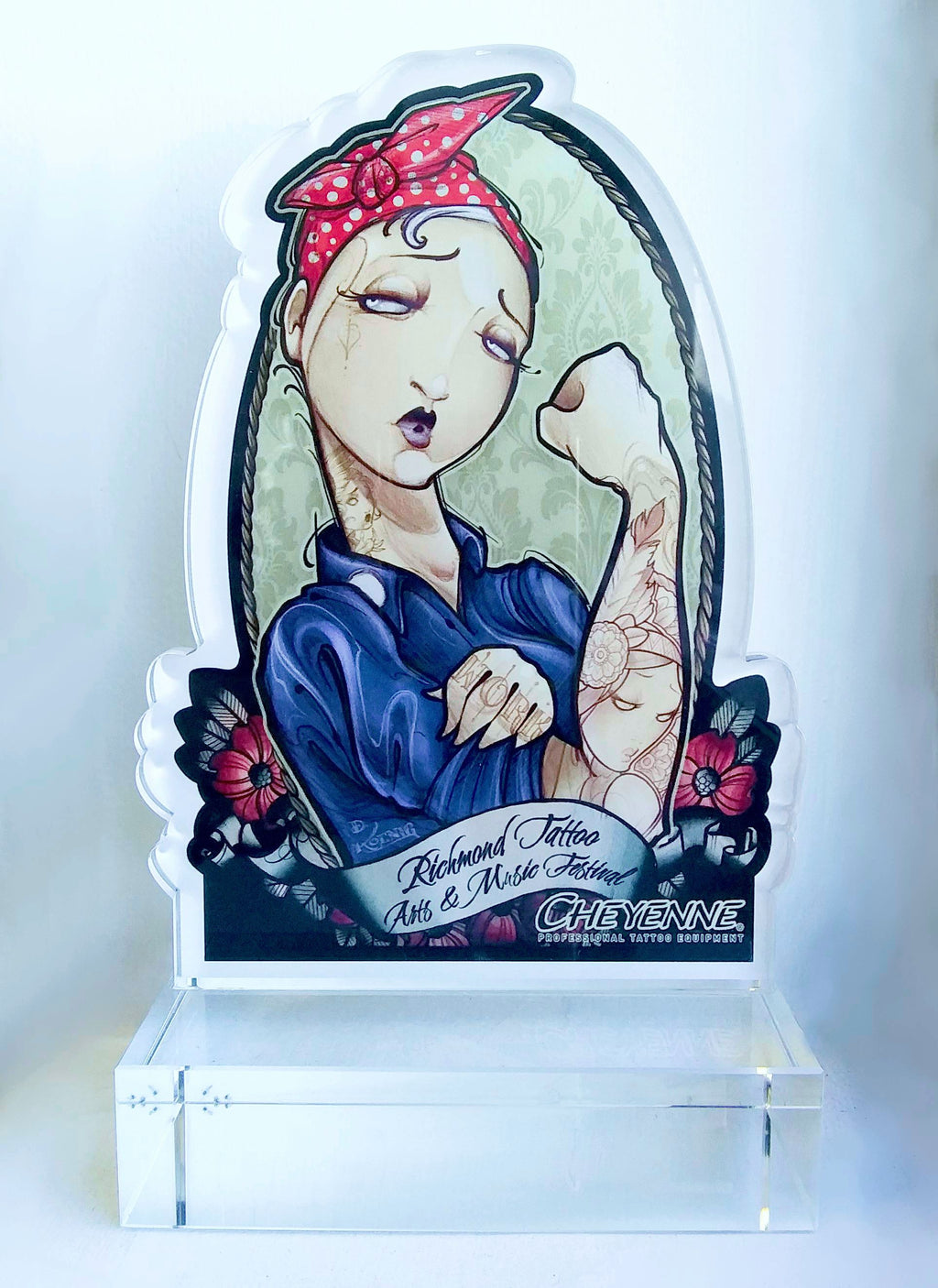 Custom Tattoo Trophy